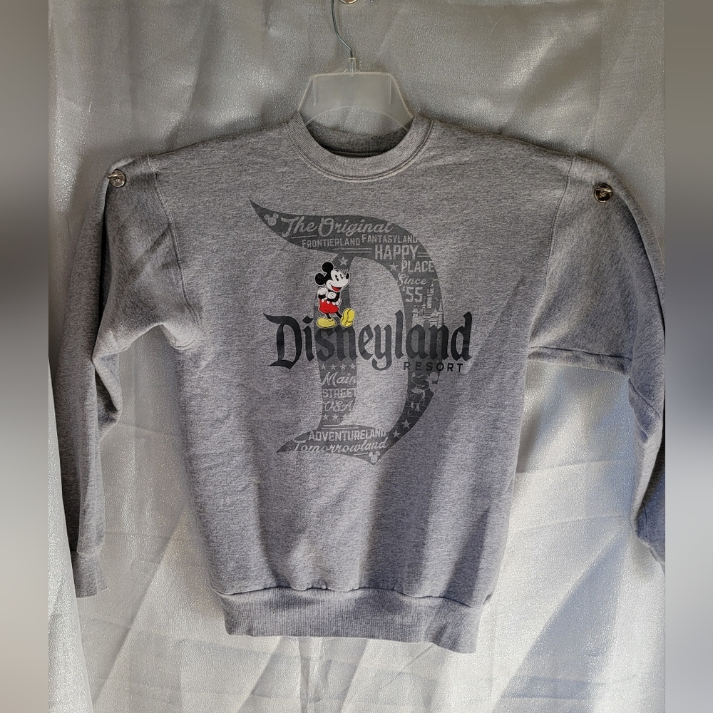 AUTHENTIC DISNEY PARKS MICKEY MOUSE DISNEYLAND RESORT HANES SWEATSHIRT ADULT